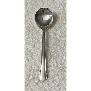 Wm A Rogers A1 Plus Oneida Ltd Croydon Malibu Flatware Soup Spoon